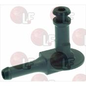 MILK-STEAM HOSE-END FITTING BLACK