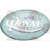 TARGHETTA OVALE ROYAL