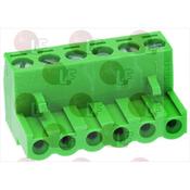 CONNECTOR FEMALE 6WAY 5mm PITCH