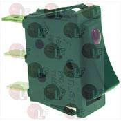 BLACK SINGLE-POLE SWITCH 16A 250V image