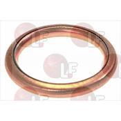 ROUND COPPER GASKET ø 23x17x3 mm