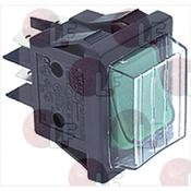 BIPOLAR SWITCH GREEN 16A 250V image