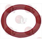 RED SILICONE O-RING 0117 image