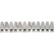 TERMINAL BLOCK 12-POLE PLASTIC