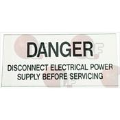 "DANGER" LABEL image