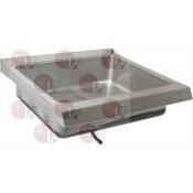 PIANO COMPLETO 750x700 mm CON VASCA