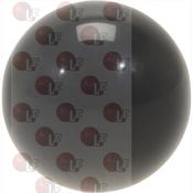 KNOB ROUND BLACK PL 40 M8 ELESA