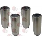 PIEDE INOX 1"3/4 4 Pz