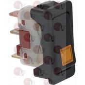 BLACK BIPOLAR LEVER SWITCH 10A 250V image