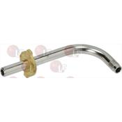 Discharge pipe chromium plated