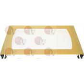 EXTERNAL GLASS OVEN DOOR KIT 600x425 mm image