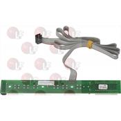 PUSH-BUTTON ELECTRONIC BOARD 205x28 mm