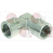 NICHEL PLATED L-FITTING ø 1/4"F-1/4"F image