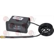 BLACK TELETHERMOMETER 56x25 mm 0-120°C