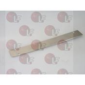FASCIA COULISSE INOX 550x67 mm