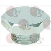 CAP ø 1/4"M NUT 17 mm H12 image
