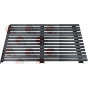 GRIGLIA ACCIAIO BRUNITO 525x350x20 mm image