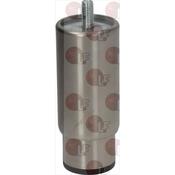 ADJUSTABLE S/STEEL FOOT ø 1"1/2 x h125mm