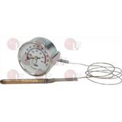WHITE TELETHERMOMETER ø 60 mm 0-600°C