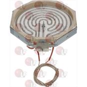 RADIANT HEATING ELEMENT OCTAGON. ø 250mm