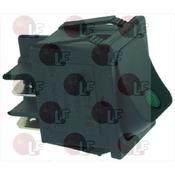 BIPOLAR SWITCH BLACK 16A 250V