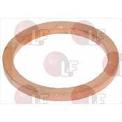 COPPER FLAT GASKET ø 18x14x1.5 mm image