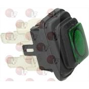 SWITCH 2-POLE GREEN 16A 250V image
