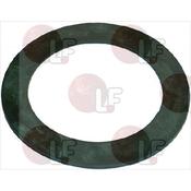 RUBBER FLAT GASKET ø 158x114x4 mm image