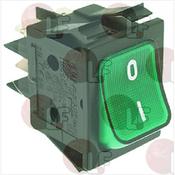 BIPOLAR SWITCH GREEN 16A 250V image