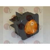 INTERRUTTORE BIPOLARE ARANCIONE 16A 250V image