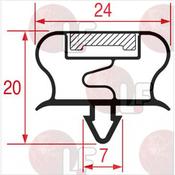 SNAP-IN GASKET 1570x640 mm
