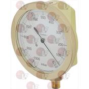 GLYCERINE-BATH VACUUM GAUGE ø 80 mm