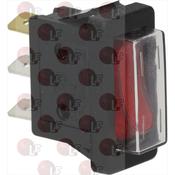 RED THREE-POLE SWITCH 16A 250V image