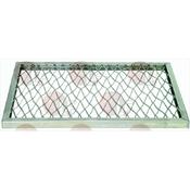 STAINLESS STEEL GRILL 450x330x20 mm image