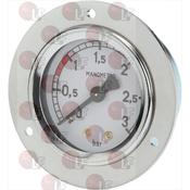 BOILER PRESSURE GAUGE ø 52 mm 0÷3 bar image