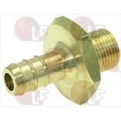 HOSE-END FITTING FOR RINSE SHAFT ø 16 mm