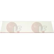 GLASS FOR OVEN DOOR 370x110x4 mm