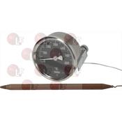 TELETHERMOMETER BLACK ø 65 mm 0-600°C