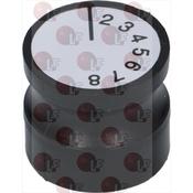 KNOB BLACK ø 34 mm 2-3-4-5-6-7-8 image
