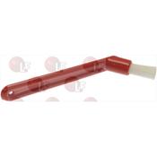 BRUSH FOR SHOWER RED