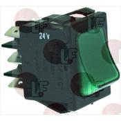 CHANGEOVER SWITCH 2 POLE GREEN 16A 24V