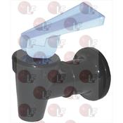 BLACK TAP WITH BLUE LEVER image