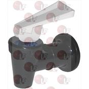 BLACK TAP WITH WHITE LEVER image