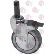 CASTOR SWIVEL PIN WITH BRAKE image