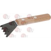 GROOVED FRYTOP SCRAPER