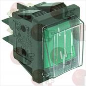 BIPOLAR SWITCH GREEN 16A 250V image