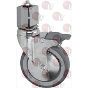 CASTOR SWIVEL PIN WITH BRAKE image