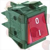 PUSH-BUTTON BIPOLAR RED 16A 250V