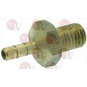BRASS HOSE-END