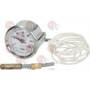 WHITE TELETHERMOMETER ø 52 mm 0-120°C image